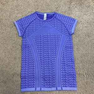 Ivivva Girls Spell Out/Logo Short Sleeve Shirt, Size 14